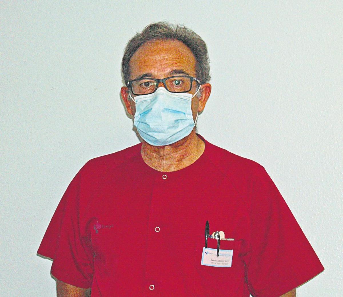 Rafael Borrás, coordinador del Servicio de Urgencias del Hospital de Salamanca.