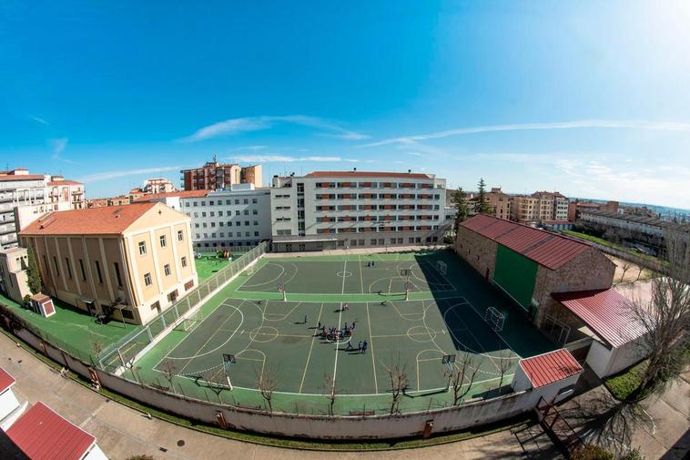 Vista cenital del Colegio San Estanislao de Kostka