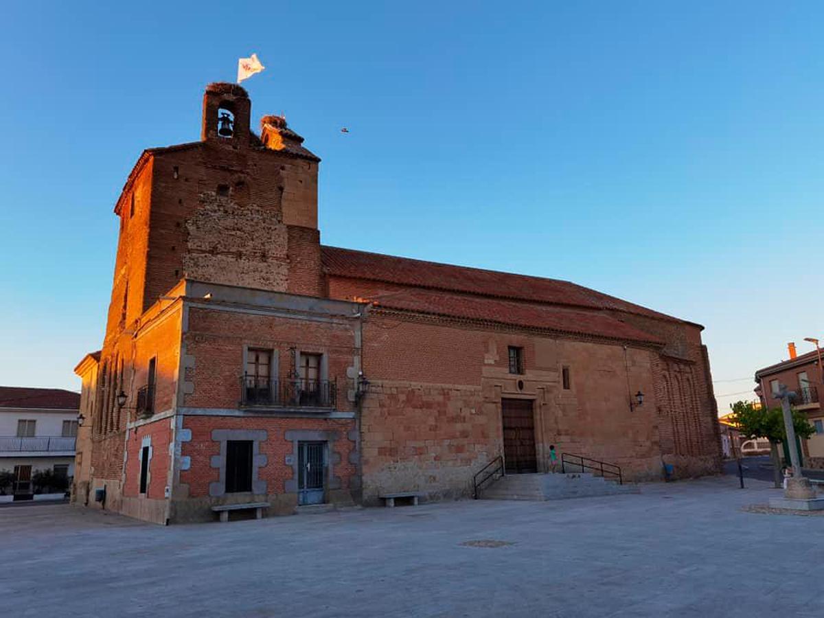 Iglesia parroquial de San Pedro, en la localidad de Villoria