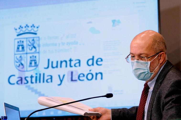 El vicepresidente de la Junta de Castilla y León, Francisco Igea.