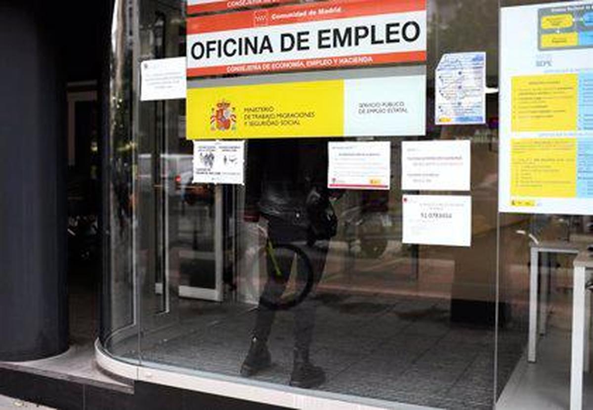 Oficina de empleo de la Comunidad de Madrid.