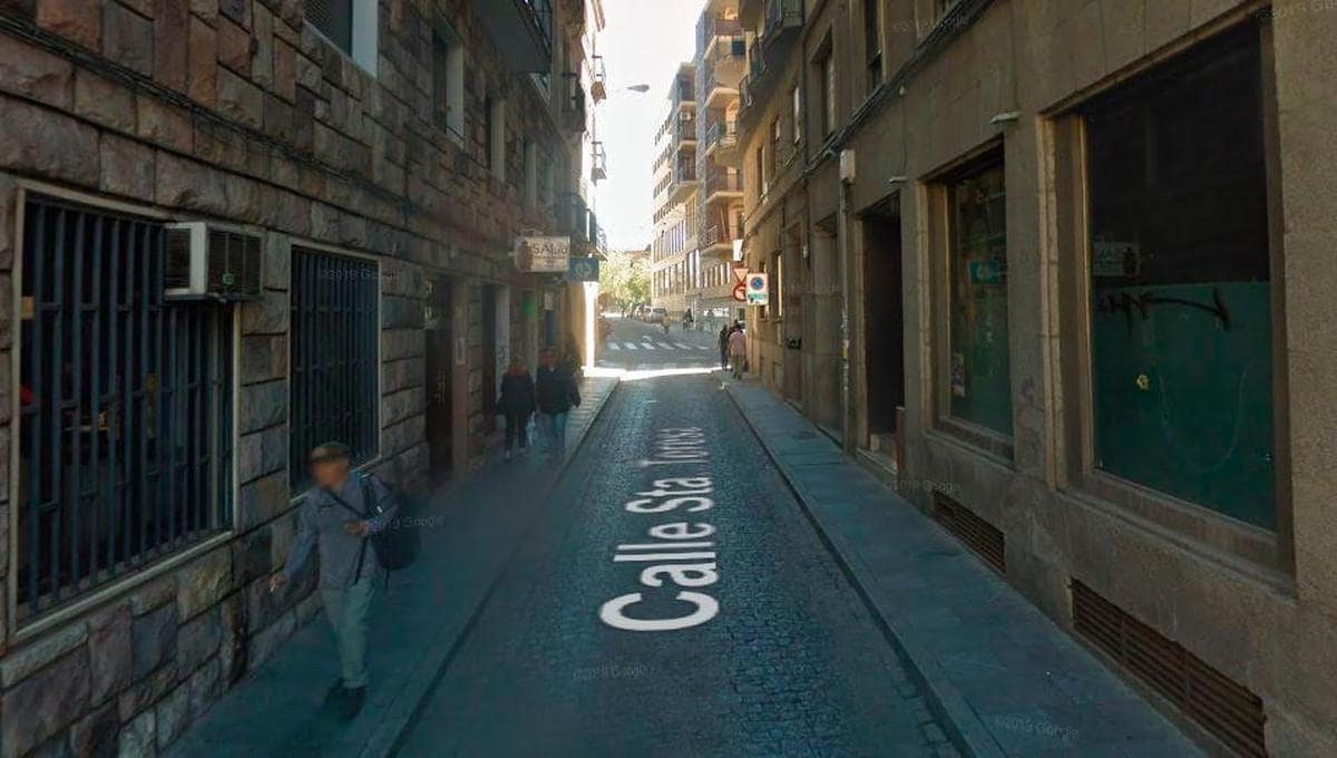 Calle Santa Teresa de Salamanca.