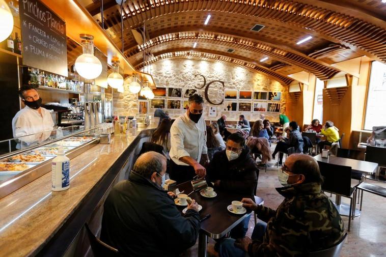 Interior de un establecimiento hostelero en Salamanca