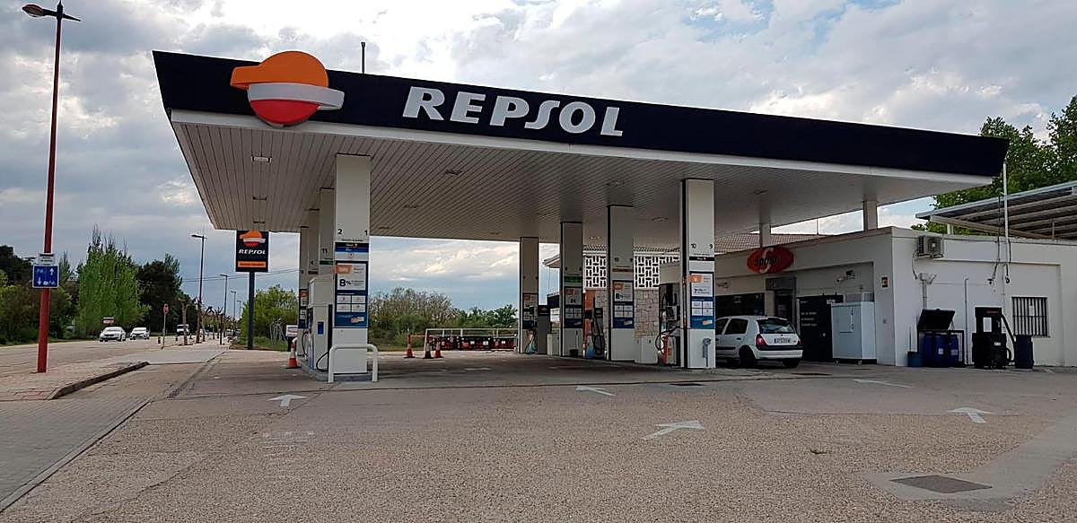 El atraco tuvo lugar el viernes en esta gasolinera de Santa Marta