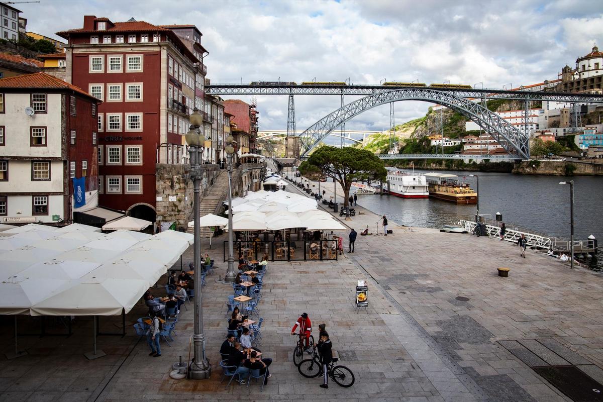 Vista de la ciudad de Oporto.