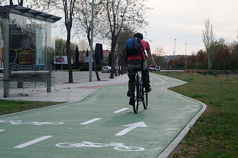 Carril bici de Salamanca.