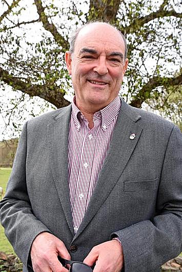 M. Rufino García, alcalde de La Fuente de San Esteban.