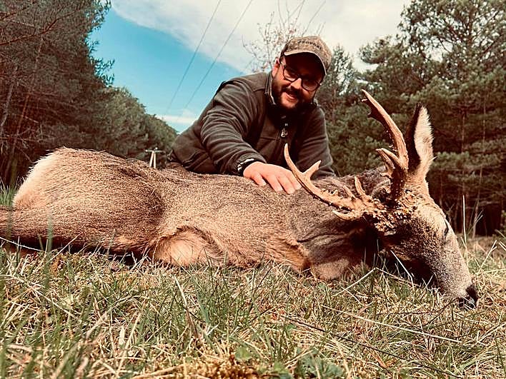 El cazador Pablo Martin Cañadillas le ganó la batalla a este buen ejemplar.