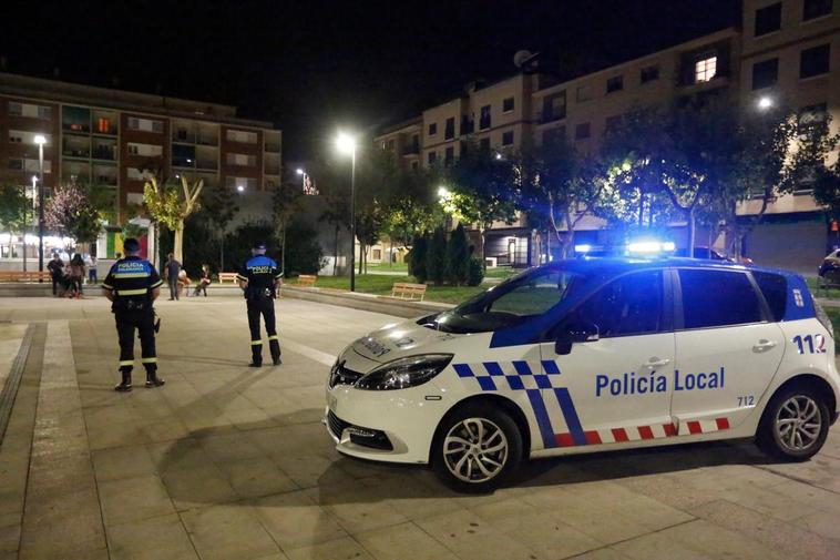 Una patrulla de Policía Local de Salamanca