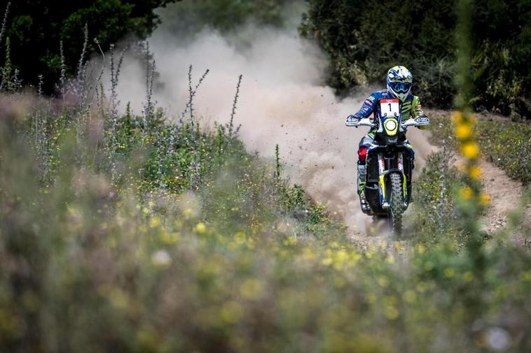 Lorenzo Santolino, durante el rally.