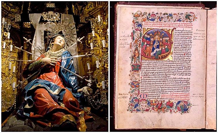 Nuestra Señora de los Dolores y los Estatutos de la Catedral.