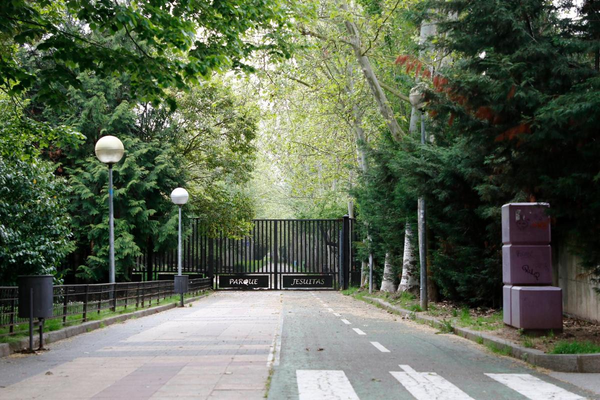 El parque de los Jesuitas, una de las localizaciones elegidas en las que se llevará a cabo.