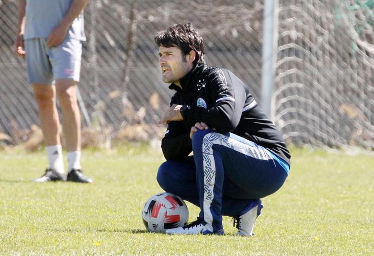 Lolo Escobar, en un entrenamiento reciente.