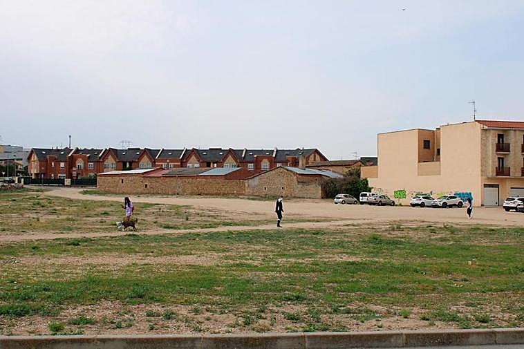 Vista de una de las parcelas del Corral del Concejo de Villamayor