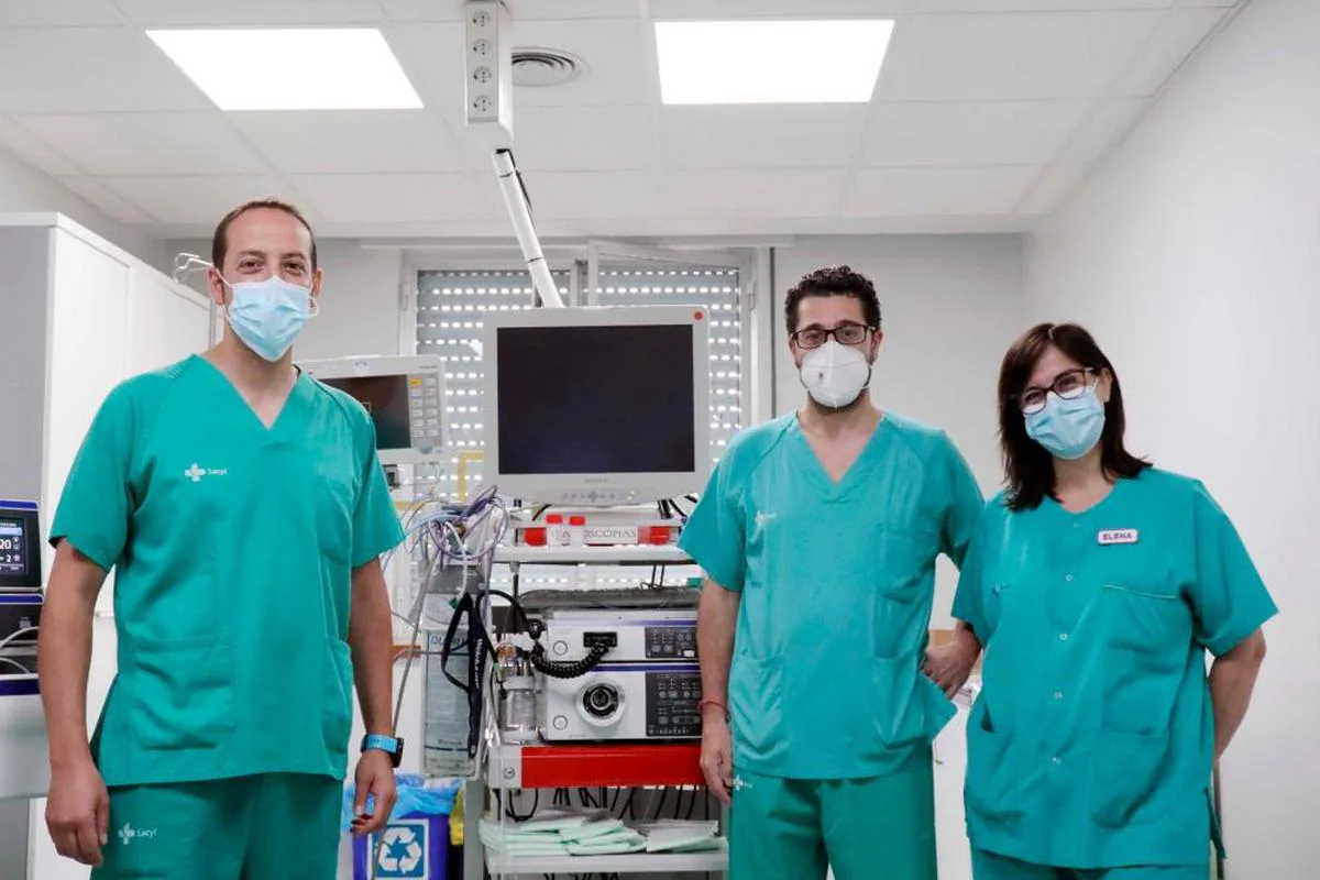 José Antonio Plaza, Alberto Álvarez Delgado, y Elena de la Torre.