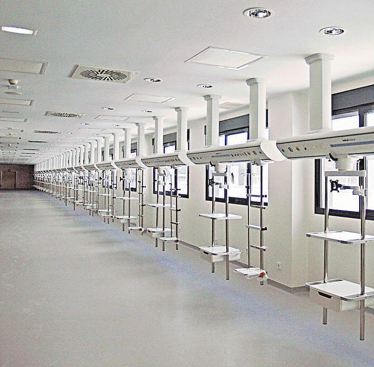 Imagen de archivo de la nueva REA antes de que se empezara a equipar.