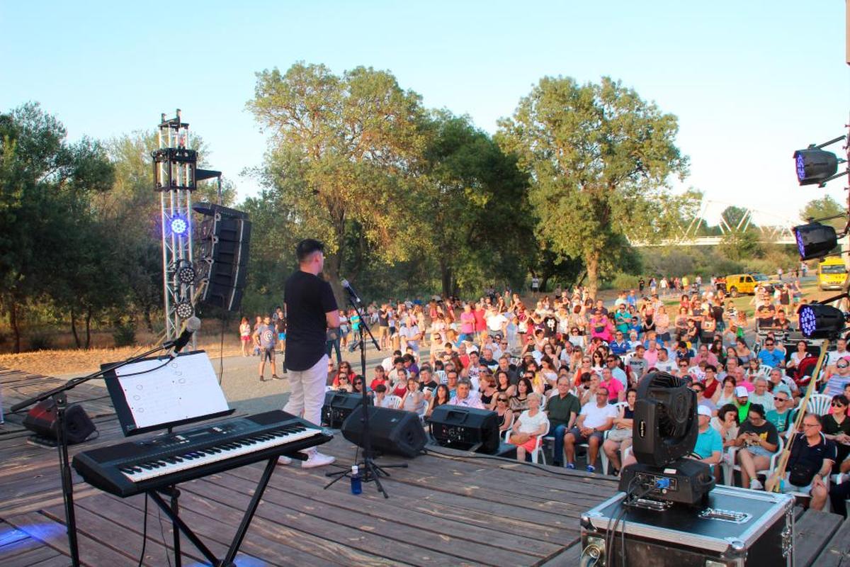 Concierto de hace dos años en la isla del Soto