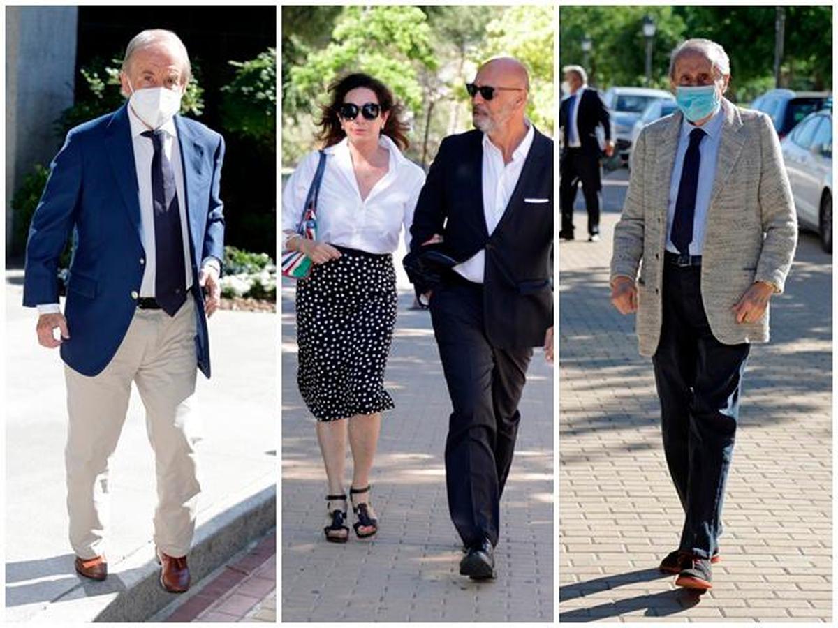 José Mª García, Ana Rosa Quintana y su marido y Jaime Peñafiel.