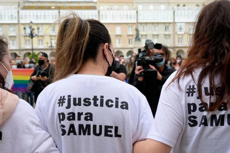 Una de las concentraciones para pedir justicia para Samuel.