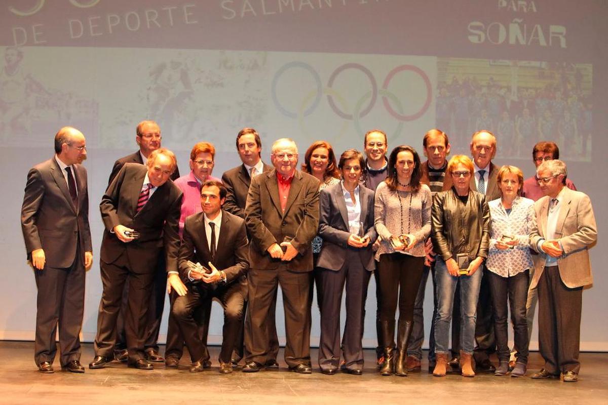 Los olímpicos salmantinos han recibido varios homenajes.