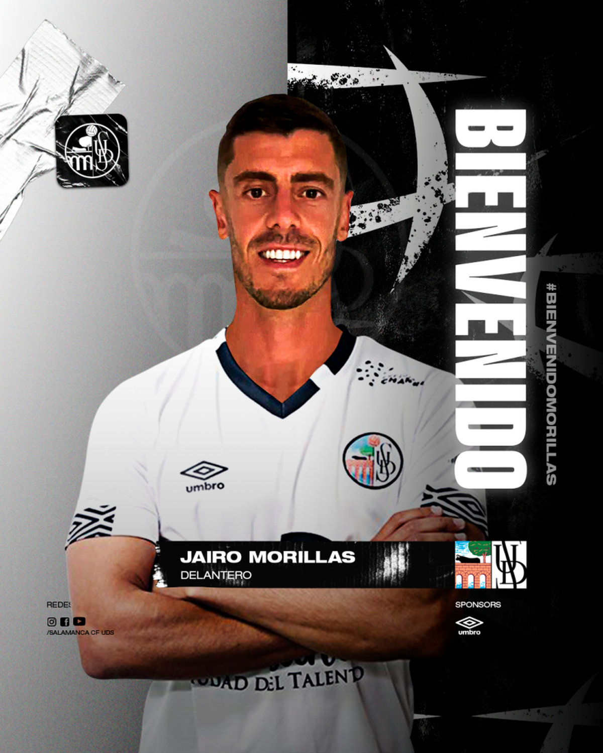 El jugador sevillano Jairo Morillas, nuevo delantero del Salamanca