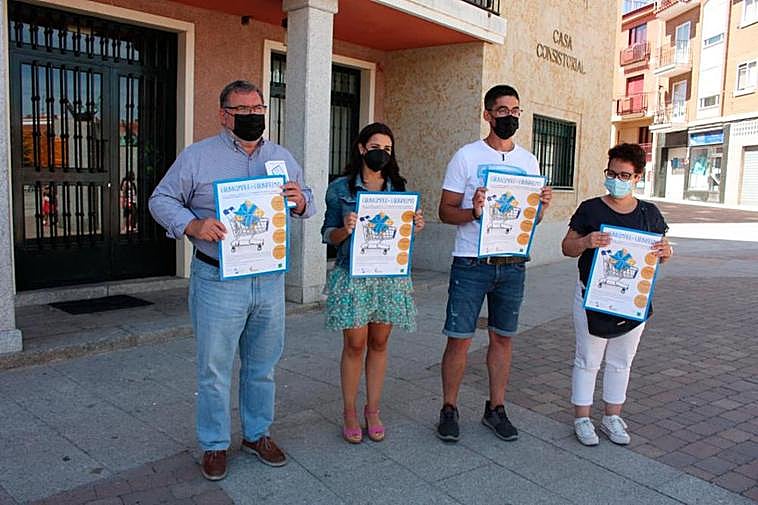 José Álvarez, Verónica Sánchez, Fernando Martín y Belén Sánchez en la presentación de la campaña.