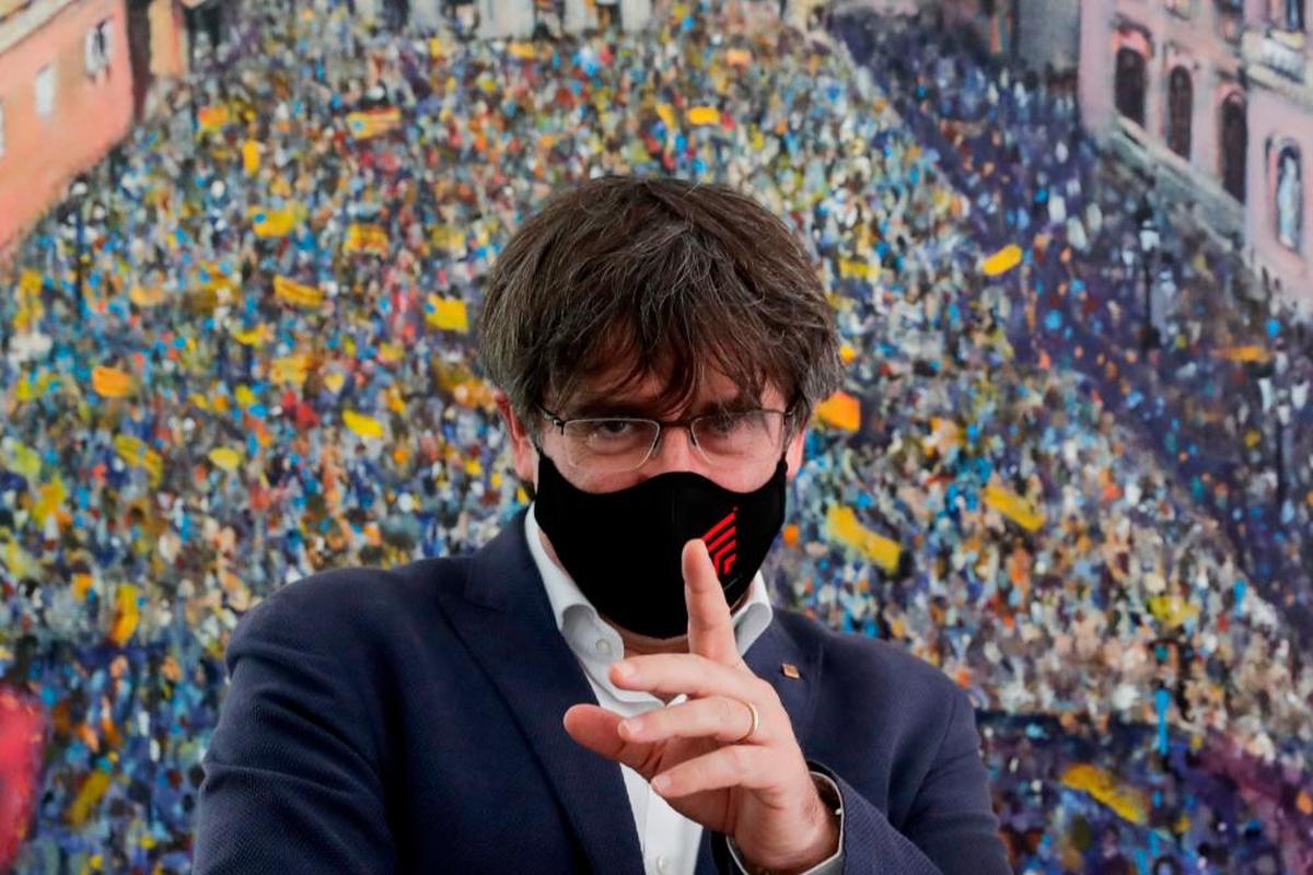 El golpista fugado Puigdemont.