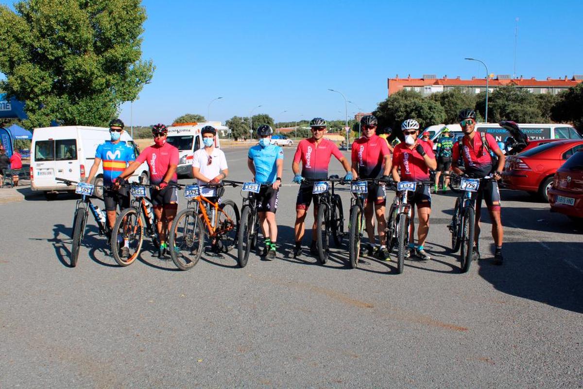 El equipo ‘FucoBikers’ también asistió a la cita.