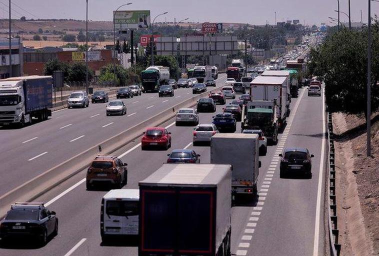 Imagen de la DGT de la autovía A-4.