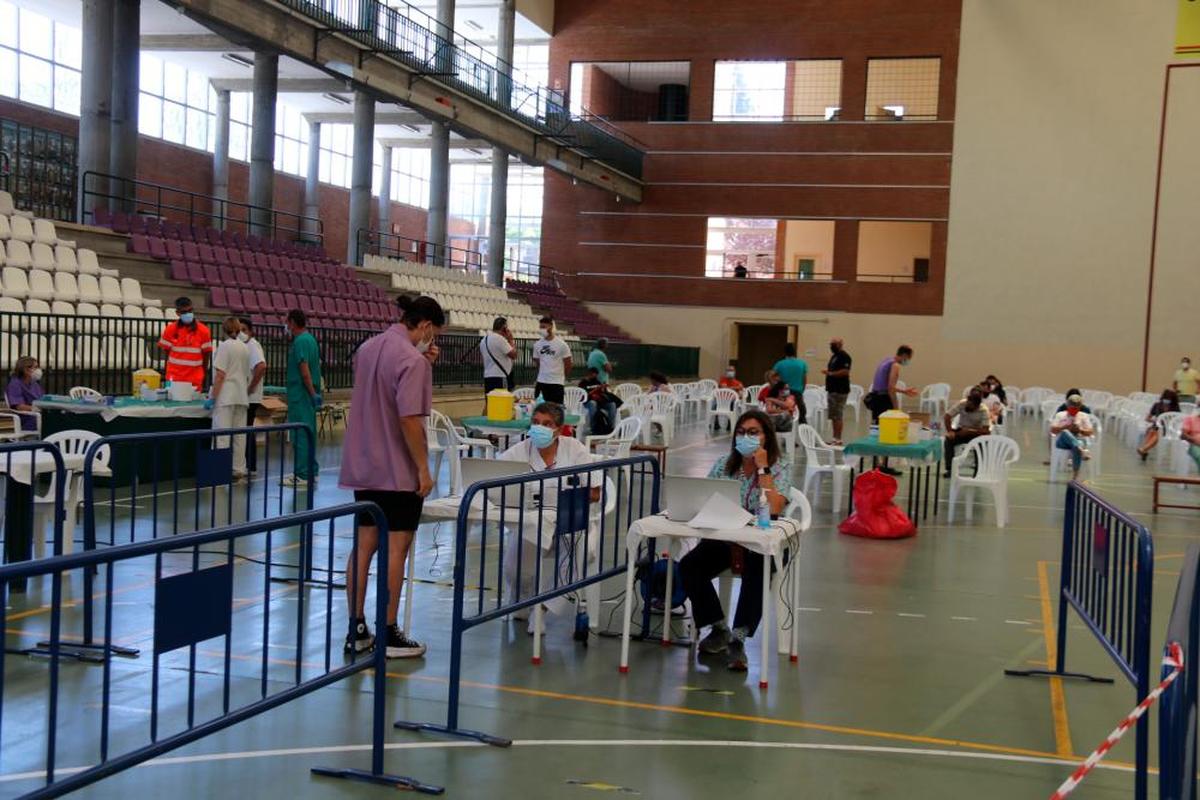 Vacunación en Peñaranda.