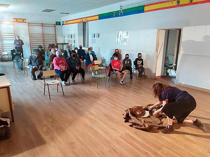 Imagen de una actividad realizada este verano en el espacio Ágora de El Cerro.