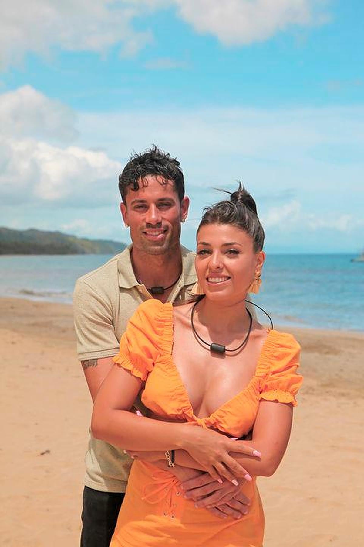La expareja antes de comenzar su participación en el reality de Mediaset.