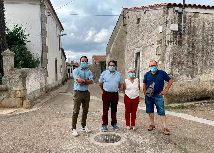 Carlos Chanca, Juan Luis Cepa, Rosa Baz y Fernando Marcos.