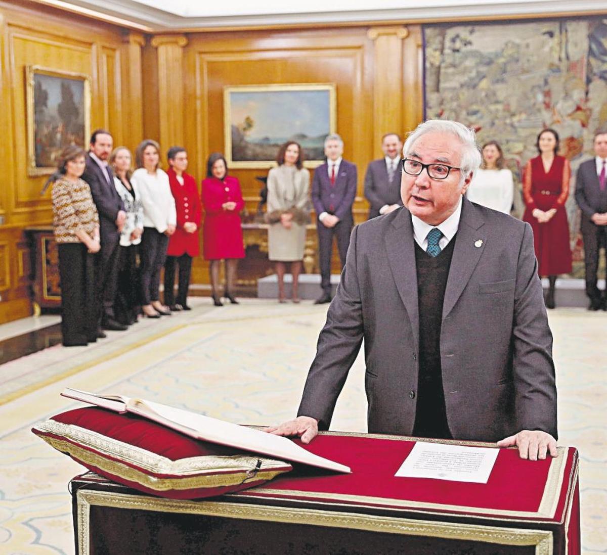 El ministro de Universidades, Manuel Castells.