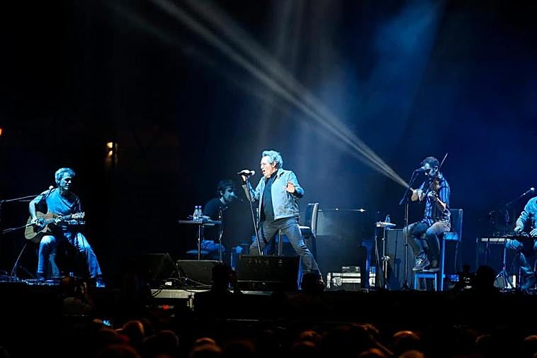 Imágenes del concierto de Miguel Ríos.