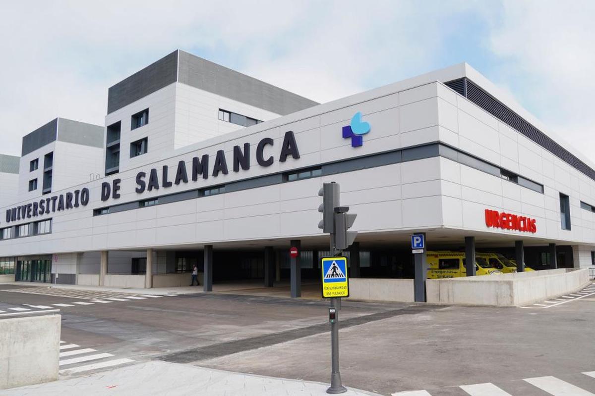 Vista del nuevo hospital de Salamanca