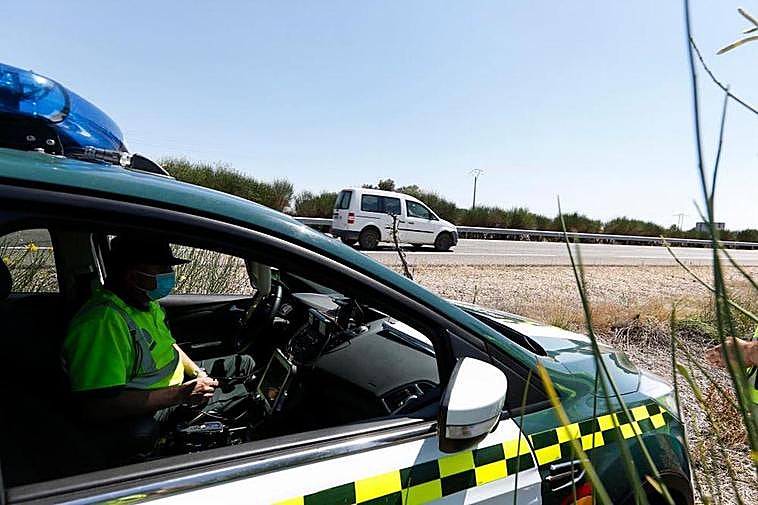 La Guardia Civil de Ciudad Rodrigo en un radar