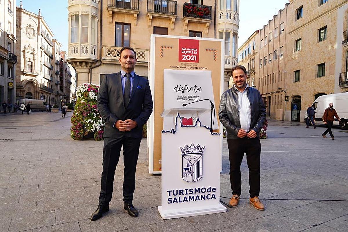 Álvaro Juanes y Fernando Castaño, en la presentación