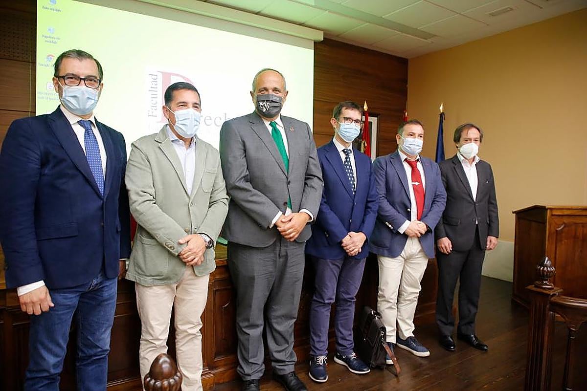 José Ignacio Sánchez, Pedro Nevado, Nicolás Rodríguez, Fernando Rodríguez, José María Magán y Carlos Solé. I ALMEIDA