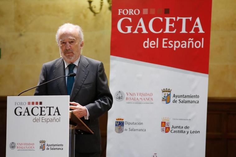 El director de la RAE destaca el buen estado del español en el Foro GACETA