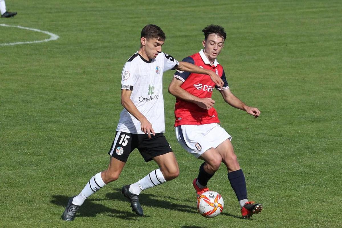 Una imagen del partido entre el filial del Salamanca y el Ávila