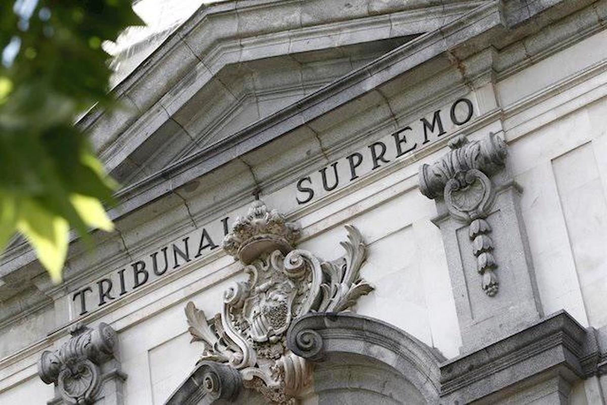 Fachada de la sede del Tribunal Supremo