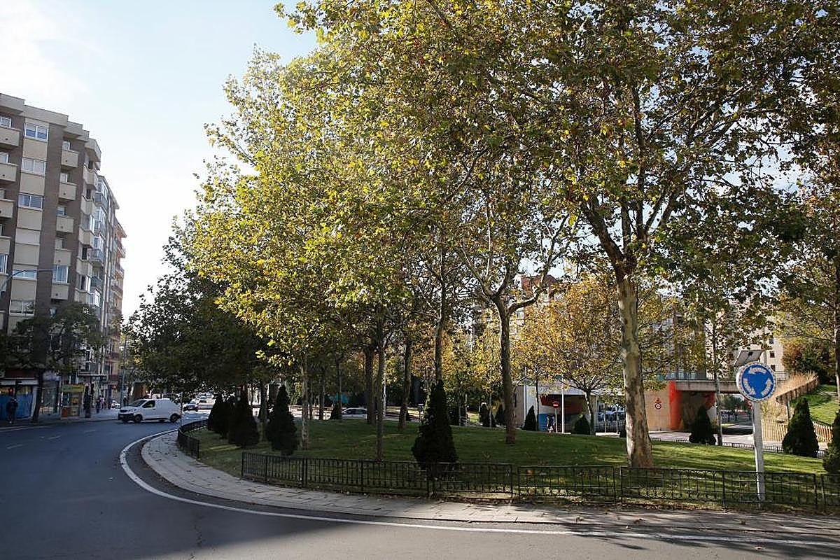 El incidente tuvo lugar el pasado mes de marzo en la Glorieta Antonio Machado, en la fotografía