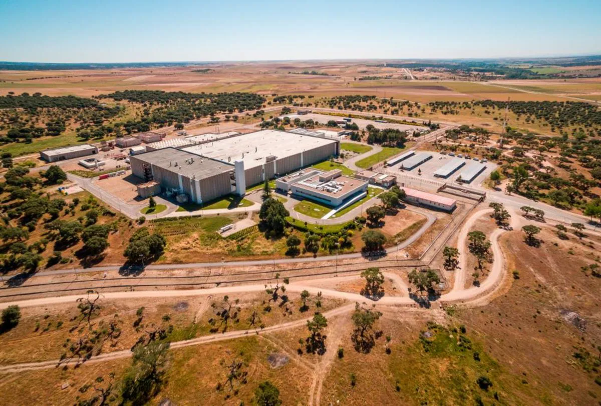 Las instalaciones de la planta de ENUSA en la localidad de Juzbado