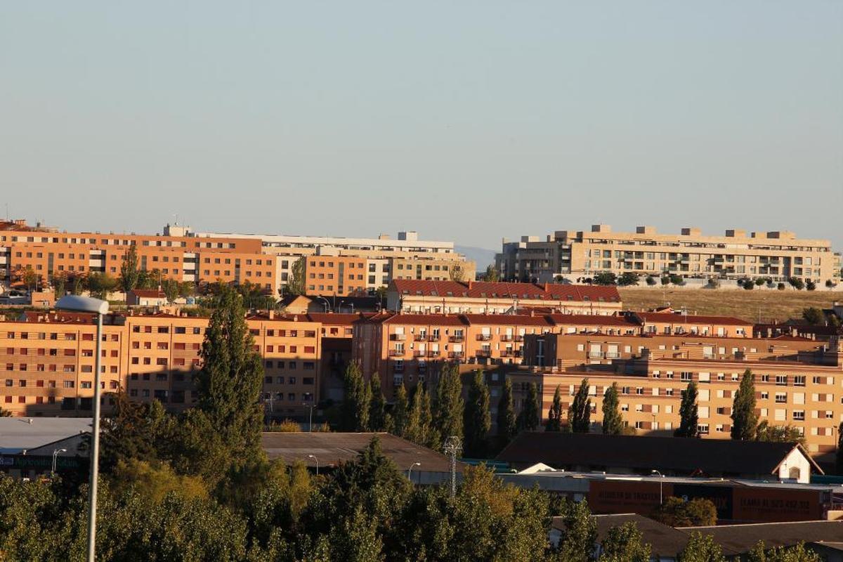 Bloques de viviendas de la capital salmantina.