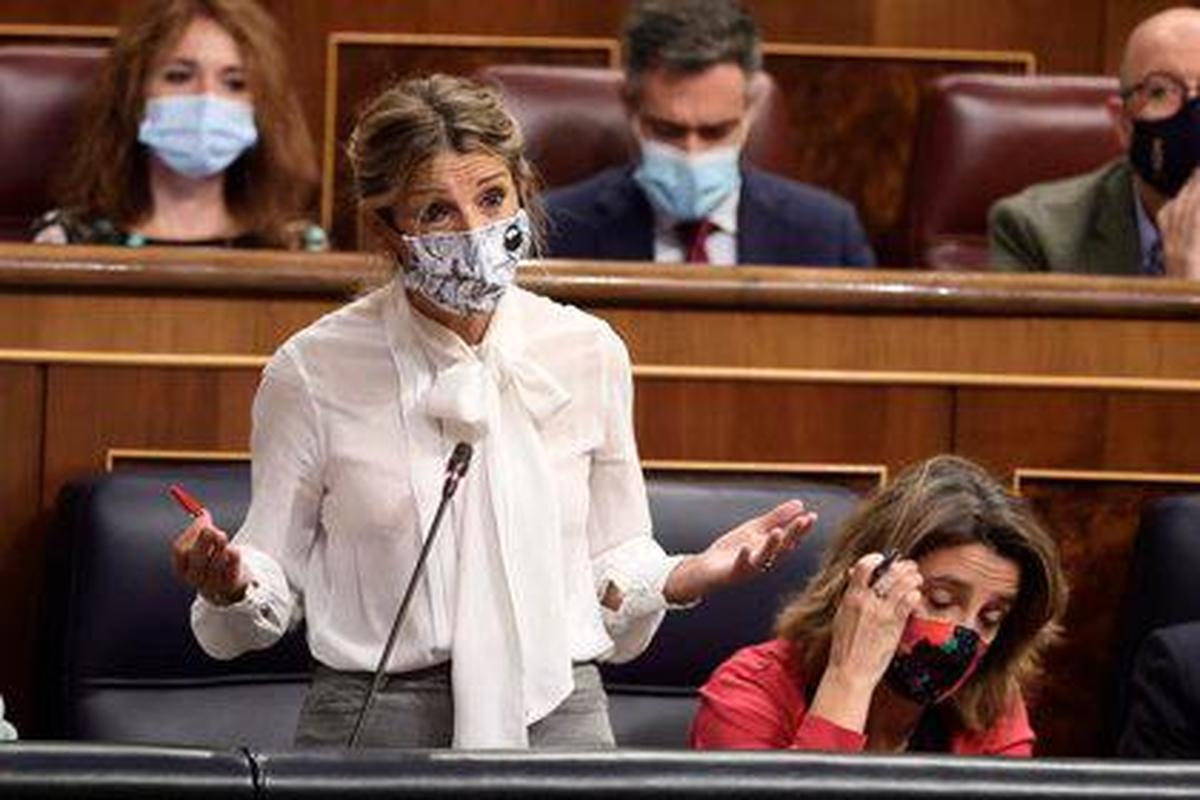 Yolanda Díaz, vicepresidenta segunda.