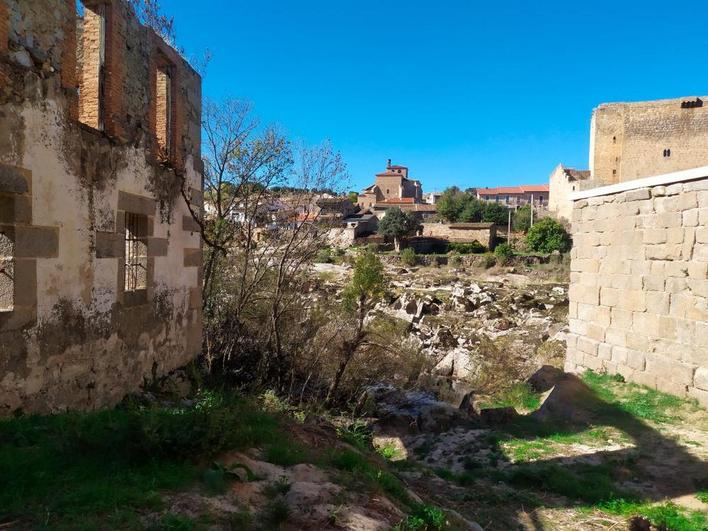 El próximo mirador se ubicará junto al molino y la fábrica textil, muy cerca del puente.