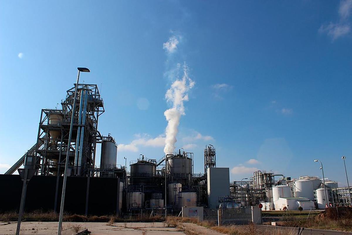 La planta de bioetanol de Babilafuente, una de las más afectadas