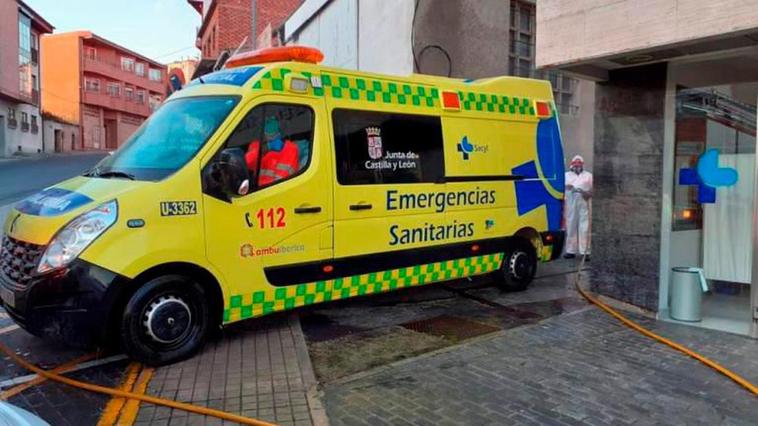 Ambulancia de soporte vital básico.