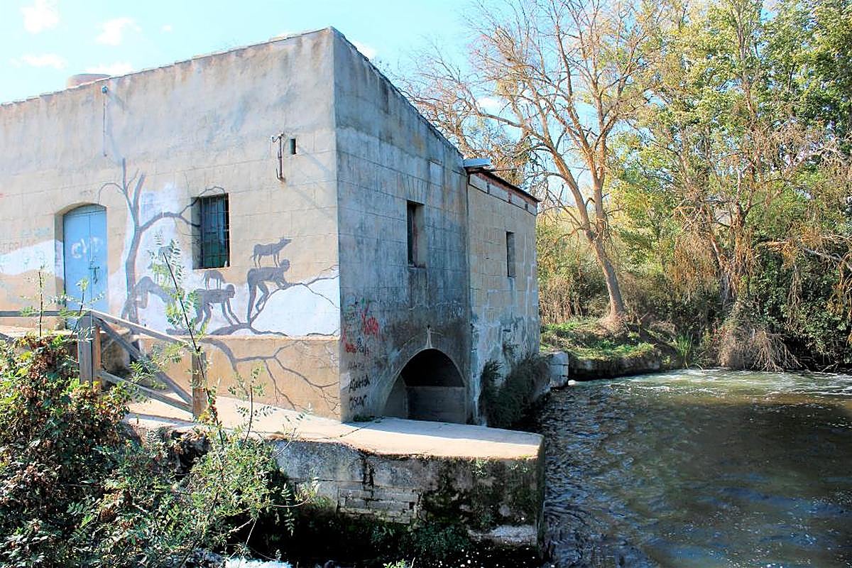 El molino ubicado en la zona de El Canto.